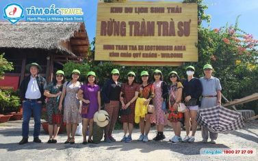 KỶ NIỆM ĐOÀN VIP QUẬN 4 TP. HCM THAM QUAN TOUR TRÀM CHIM - RỪNG TRÀM TRÀ SƯ 05 - 06.12.2020