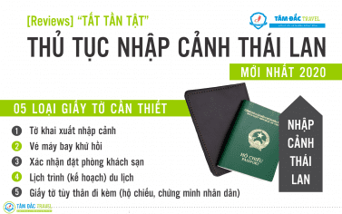 [Reviews] “TẤT TẦN TẬT” THỦ TỤC NHẬP CẢNH THÁI LAN MỚI NHẤT 2020