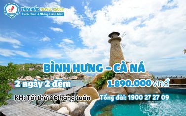 Tour du lịch Bình Hưng - Cà Ná 2 ngày 2 đêm giá rẻ chất lượng