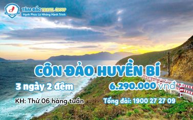 Tour du lịch Côn Đảo huyền thoại 3 ngày 2 đêm