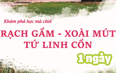 TOUR DI TÍCH RẠCH GẦM XOÀI MÚT - CỒN THỚI SƠN