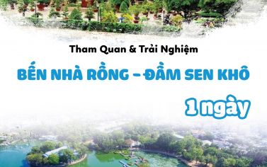 TOUR DU LỊCH ĐẦM KHÔ - BẾN NHÀ RỒNG 1 NGÀY