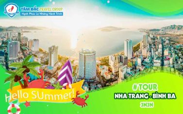 Tour du lịch Nha Trang - Bình Ba  - VinWonder - 3N3Đ