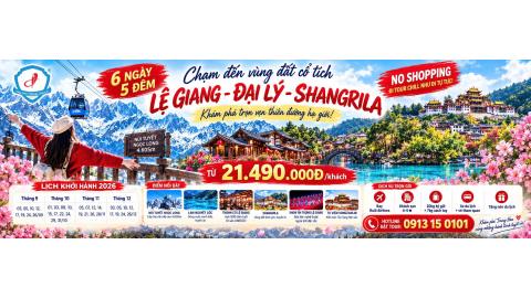 Lệ Giang - Đại Lý - Shangrila